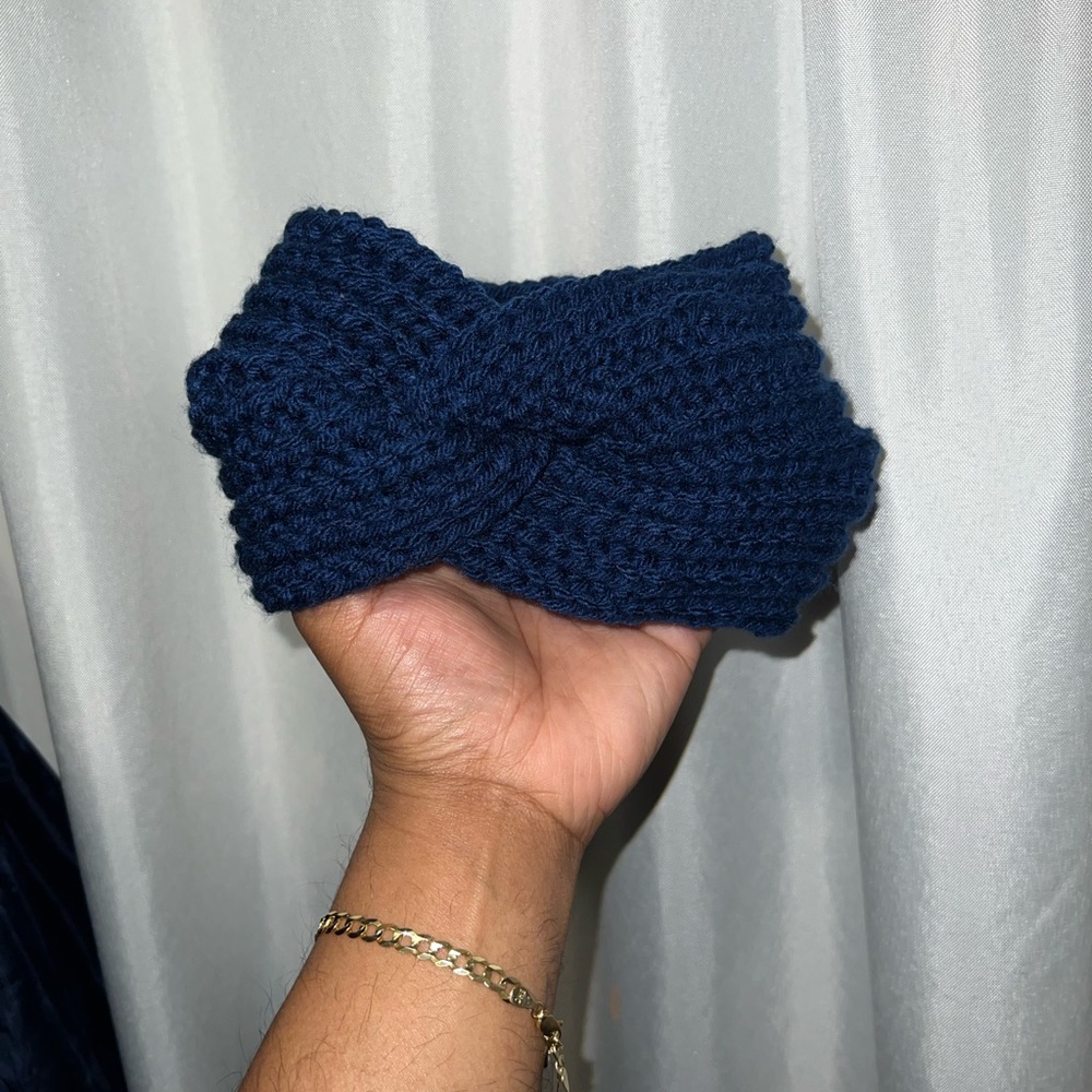 Handmade knitted headband